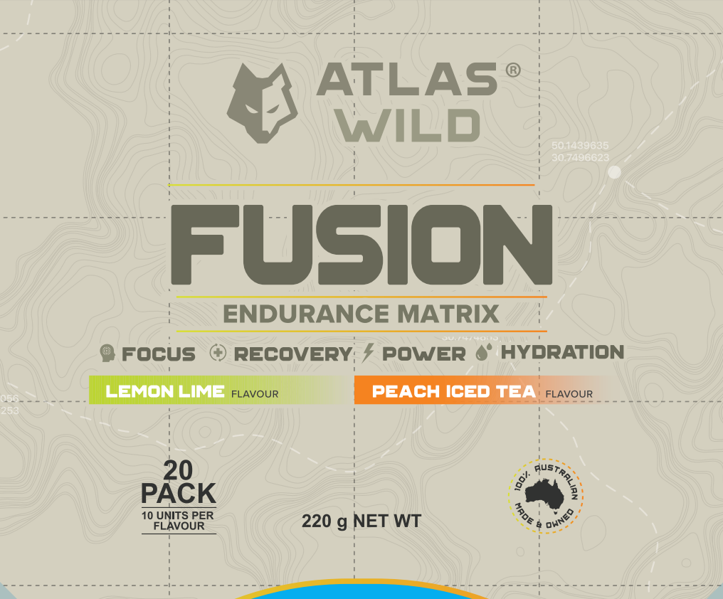 Fusion Endurance Mix - Peach Iced Tea and Lemon Lime